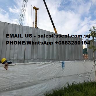 103.Permanent outdoor sound barrier panel supplier in Singapore