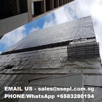 106.Construction sound barrier sheet fabricator in Singapore
