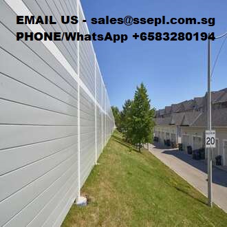 112.Permanent residential sound barrier wall supplier in Singapore