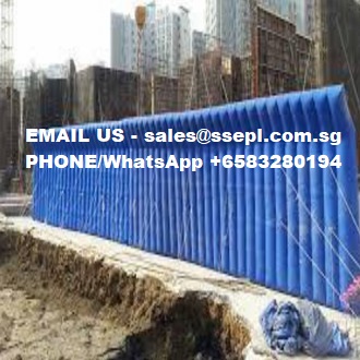 203. trade in used inflatable noise barrier_