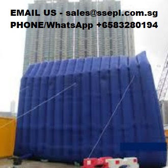 384.Inflatable noise barrier for event fabricator in Singapore