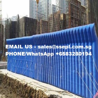 830.used inflatable noise barrier supplier in Singapore