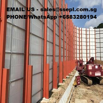 255.Noise control barrier for boring machine manufacturer in Singapore