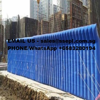 392.Industrial inflatable sound barrier supplier in Singapore