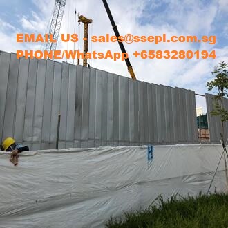 395.Industrial portable sound barrier wall supplier in Singapore